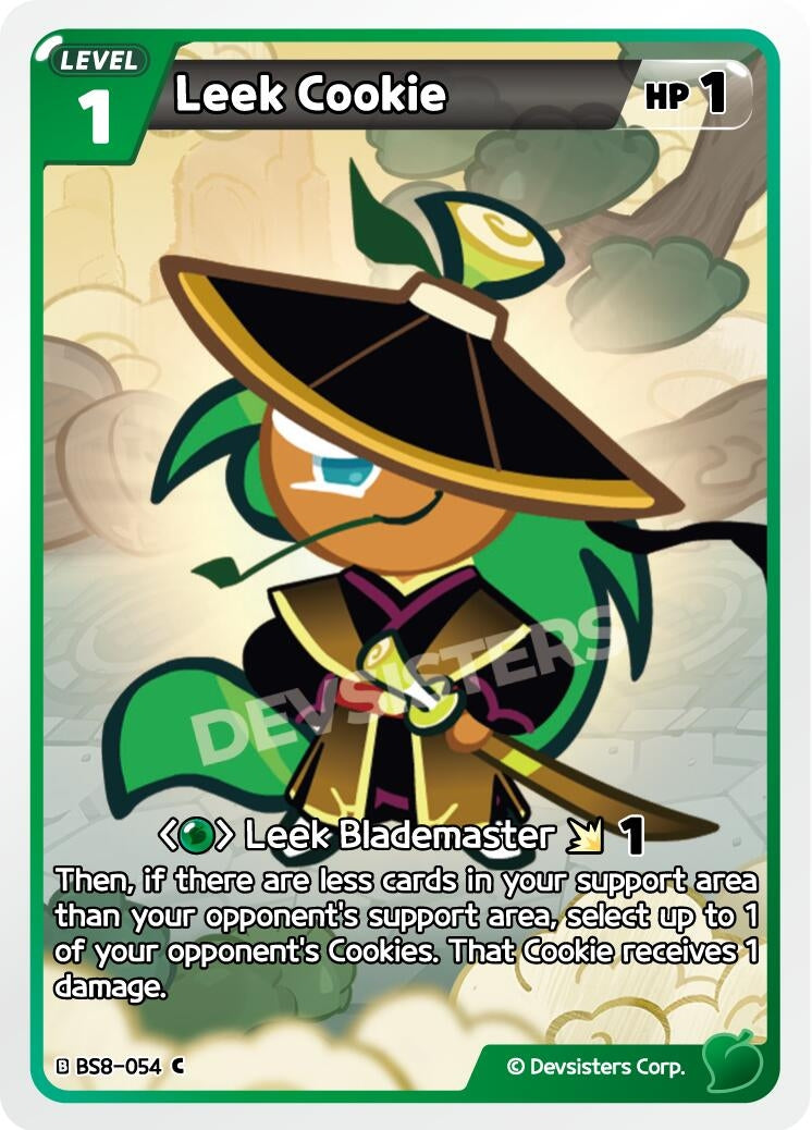 Image for Leek Cookie (BS8-054) [A Game of Truth and Deceit] - CookieRun: Braverse TCG