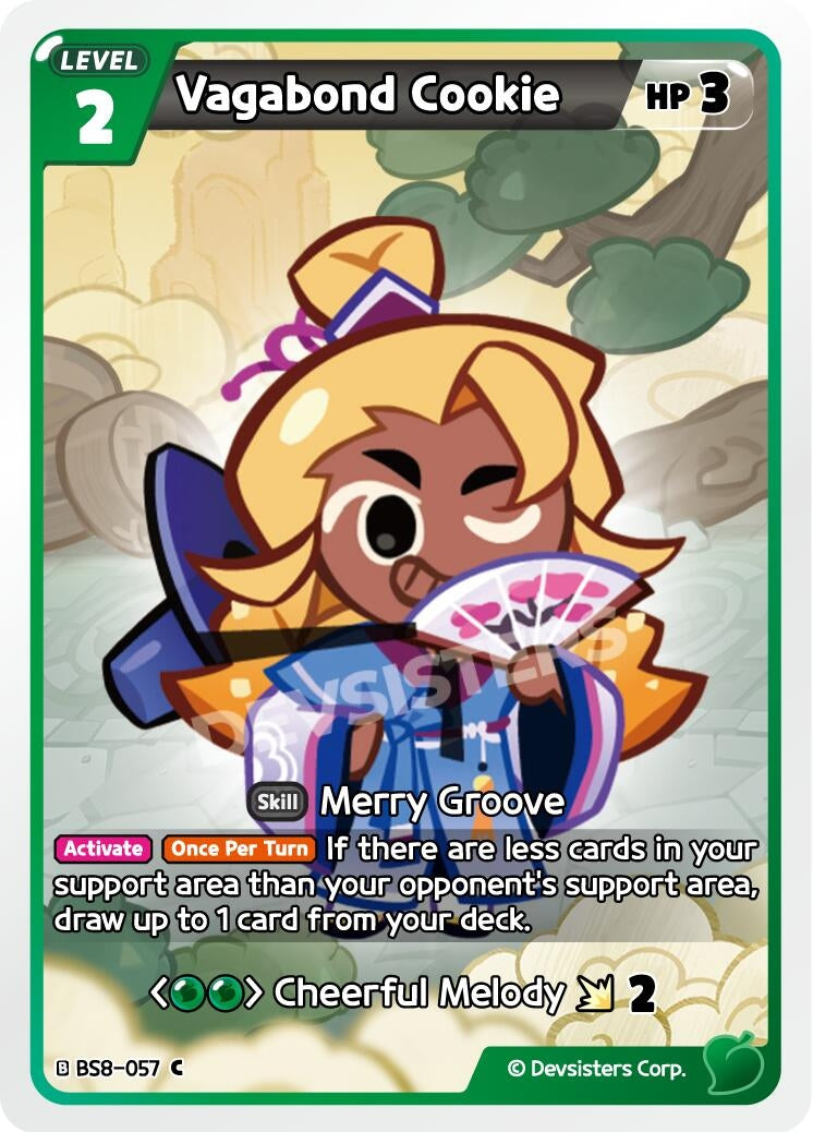 Image for Vagabond Cookie (BS8-057) [A Game of Truth and Deceit] - CookieRun: Braverse TCG
