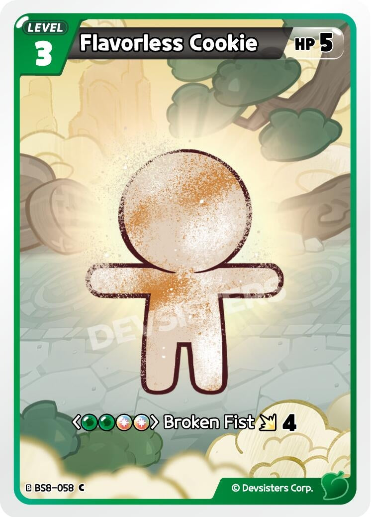 Image for Flavorless Cookie (BS8-058) [A Game of Truth and Deceit] - CookieRun: Braverse TCG