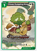 Image for Chives Dumpling King (BS8-061) [A Game of Truth and Deceit] - CookieRun: Braverse TCG