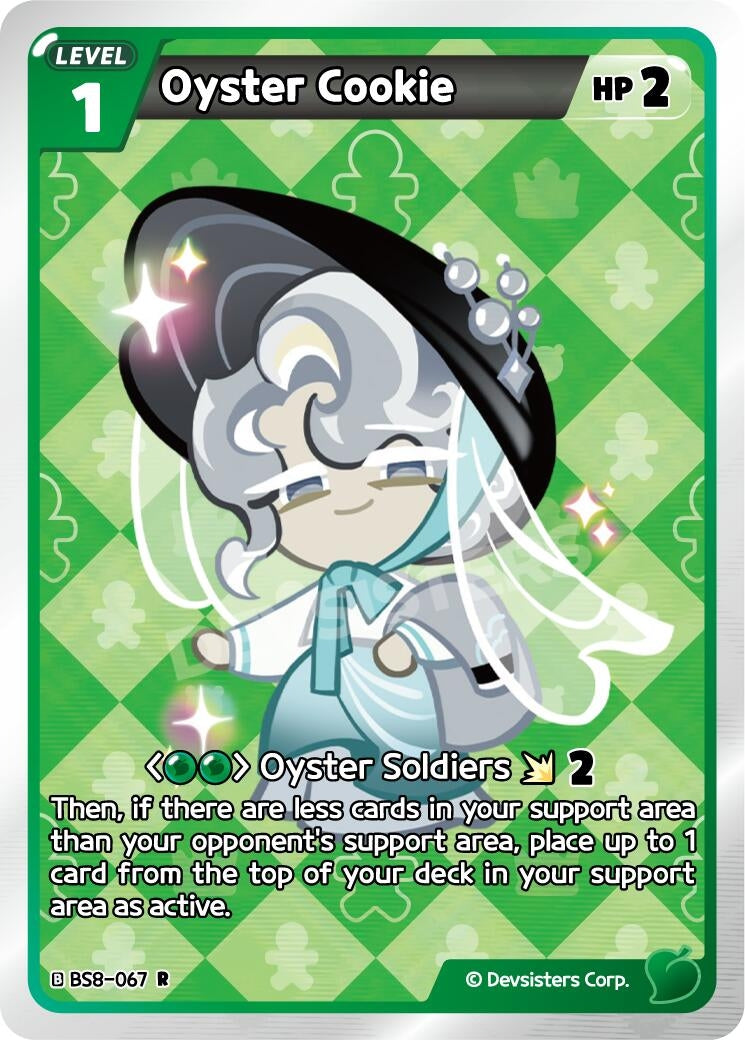 Image for Oyster Cookie (BS8-067) [A Game of Truth and Deceit] - CookieRun: Braverse TCG