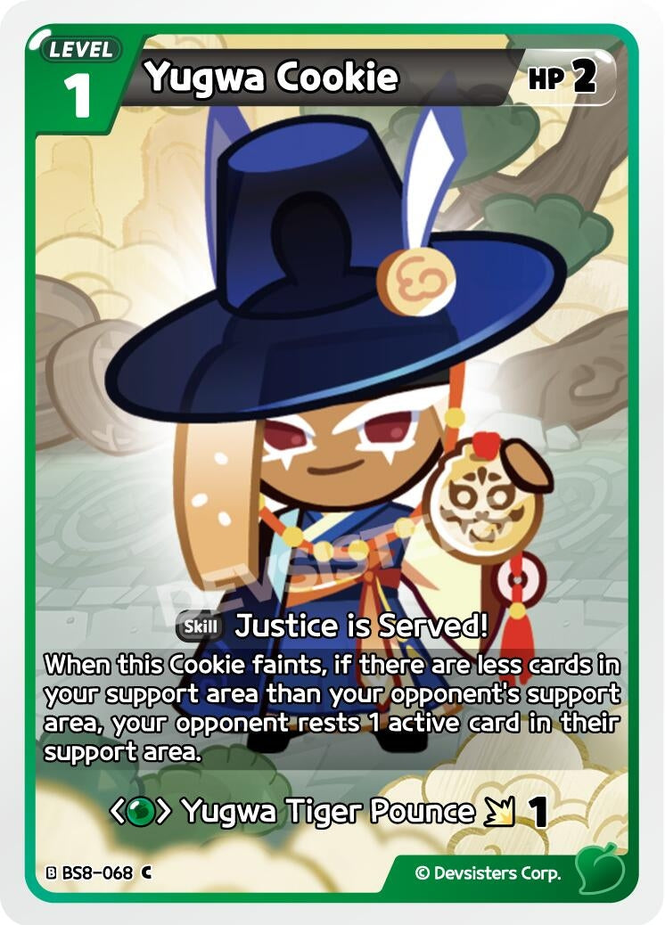 Image for Yugwa Cookie (BS8-068) [A Game of Truth and Deceit] - CookieRun: Braverse TCG