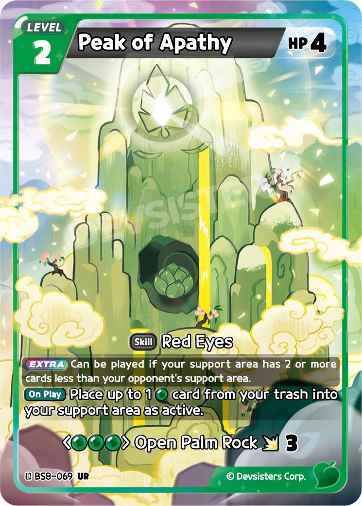 Image for Peak of Apathy (BS8-069) [A Game of Truth and Deceit] - CookieRun: Braverse TCG