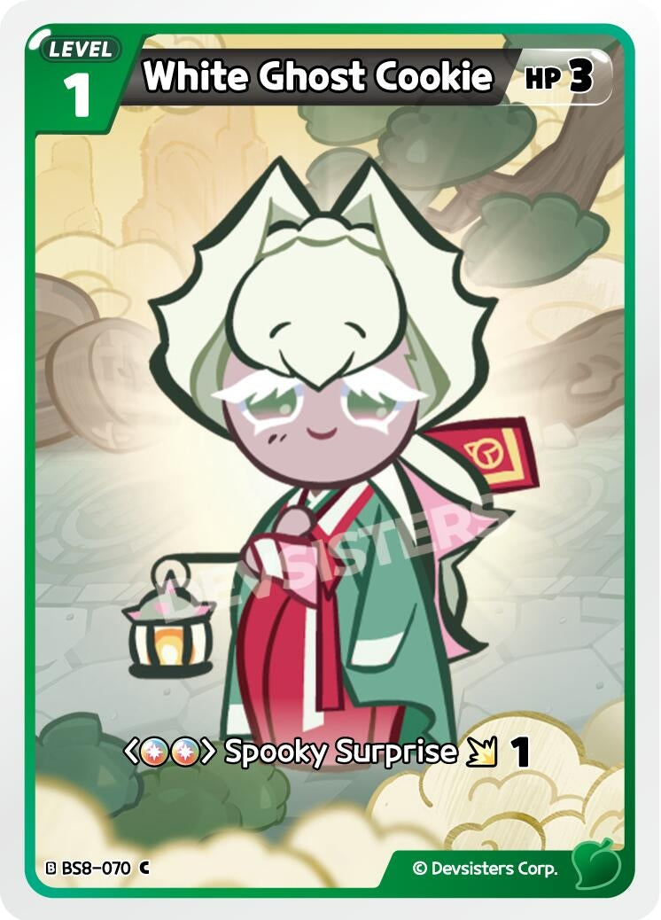Image for White Ghost Cookie (BS8-070) [A Game of Truth and Deceit] - CookieRun: Braverse TCG