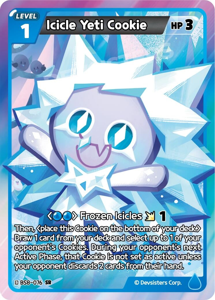 Image for Icicle Yeti Cookie (BS8-076) [A Game of Truth and Deceit] - CookieRun: Braverse TCG