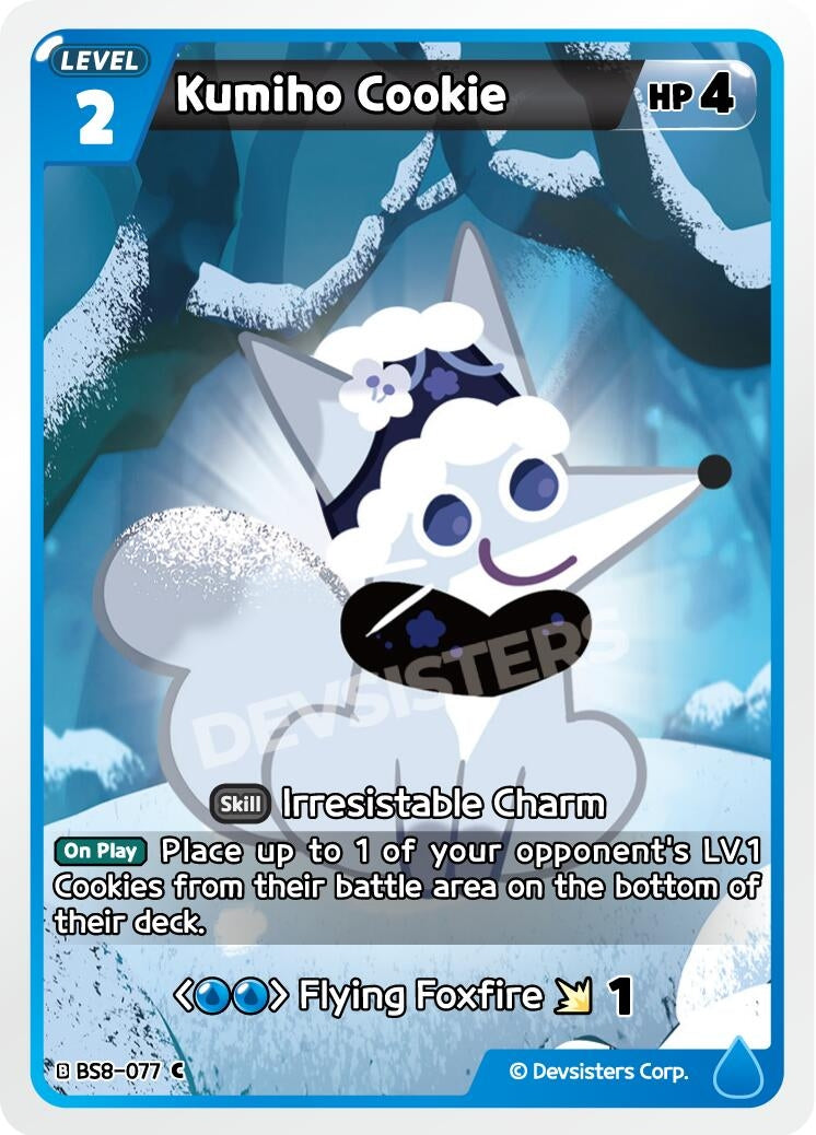 Image for Kumiho Cookie (BS8-077) [A Game of Truth and Deceit] - CookieRun: Braverse TCG