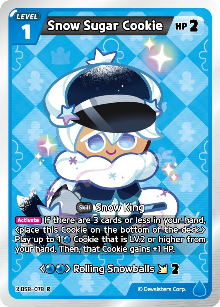 Image for Snow Sugar Cookie (BS8-078) [A Game of Truth and Deceit] - CookieRun: Braverse TCG