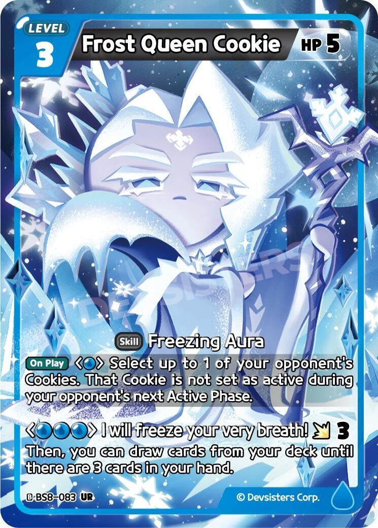 Image for Frost Queen Cookie (BS8-083) [A Game of Truth and Deceit] - CookieRun: Braverse TCG