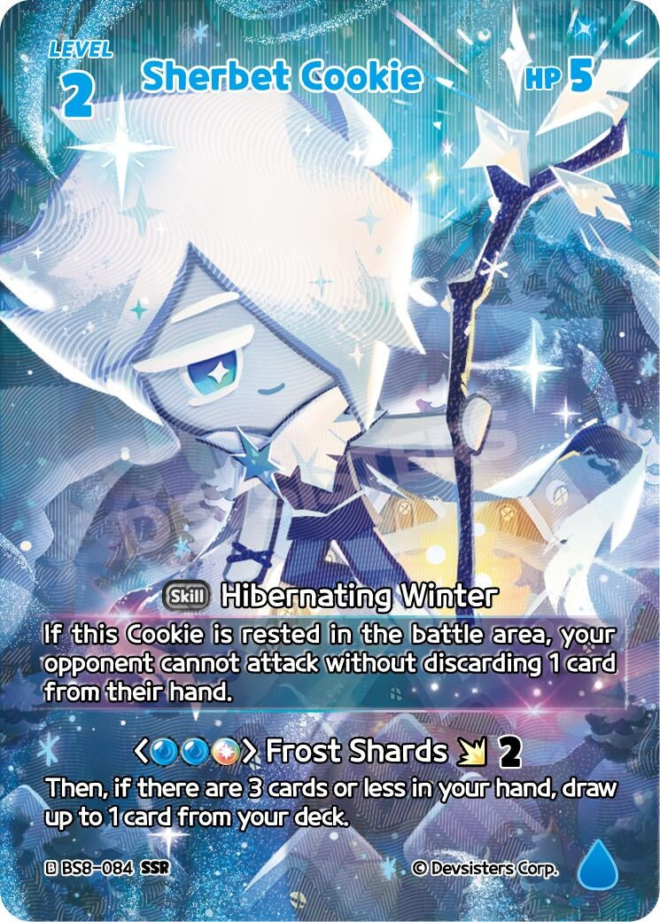 Image for Sherbet Cookie (SSR) (BS8-084) [A Game of Truth and Deceit] - CookieRun: Braverse TCG