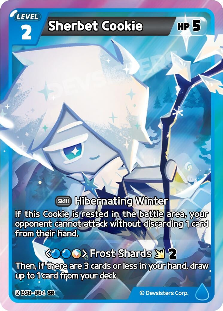 Image for Sherbet Cookie (BS8-084) [A Game of Truth and Deceit] - CookieRun: Braverse TCG
