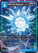 Image for Will of Nature (BS8-090) [A Game of Truth and Deceit] - CookieRun: Braverse TCG