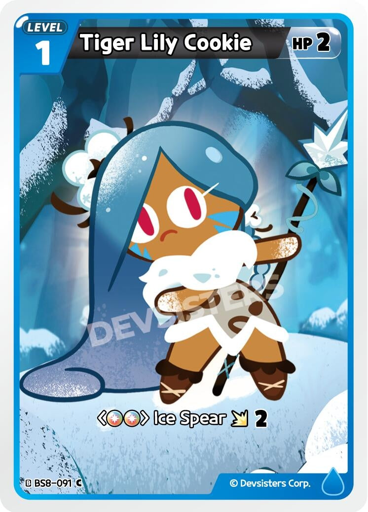 Image for Tiger Lily Cookie (BS8-091) [A Game of Truth and Deceit] - CookieRun: Braverse TCG
