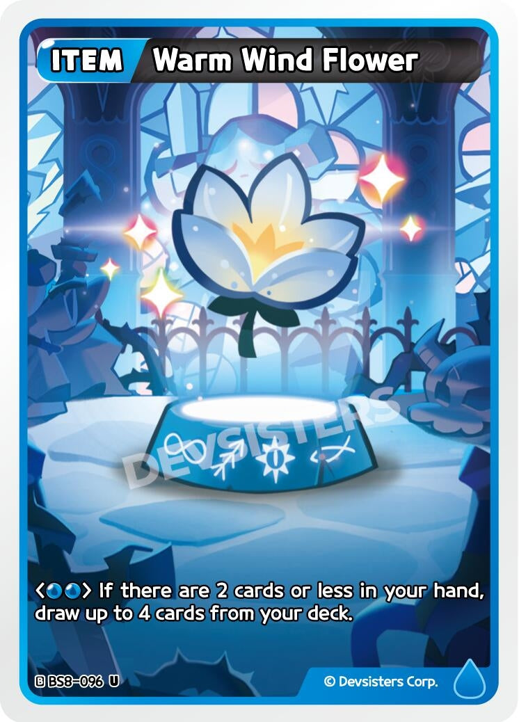 Image for Warm Wind Flower (BS8-096) [A Game of Truth and Deceit] - CookieRun: Braverse TCG