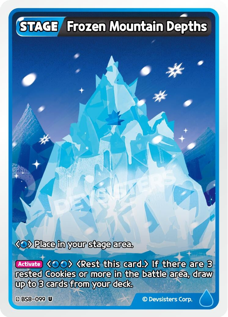 Image for Frozen Mountain Depths (BS8-099) [A Game of Truth and Deceit] - CookieRun: Braverse TCG