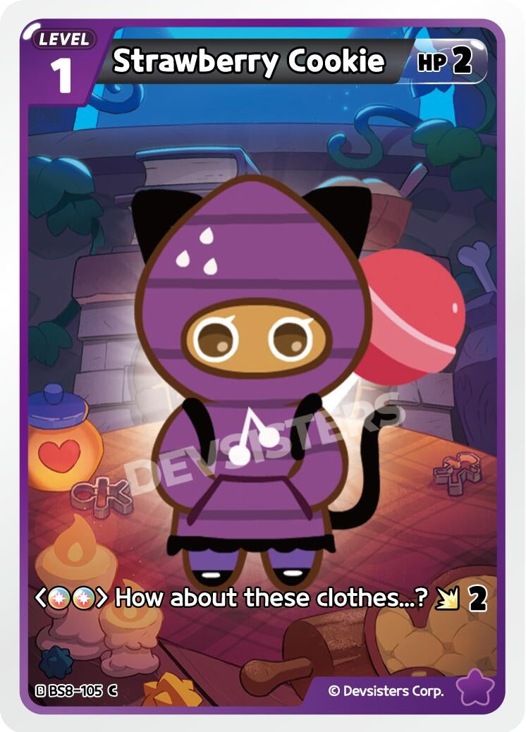 Image for Strawberry Cookie (BS8-105) [A Game of Truth and Deceit] - CookieRun: Braverse TCG