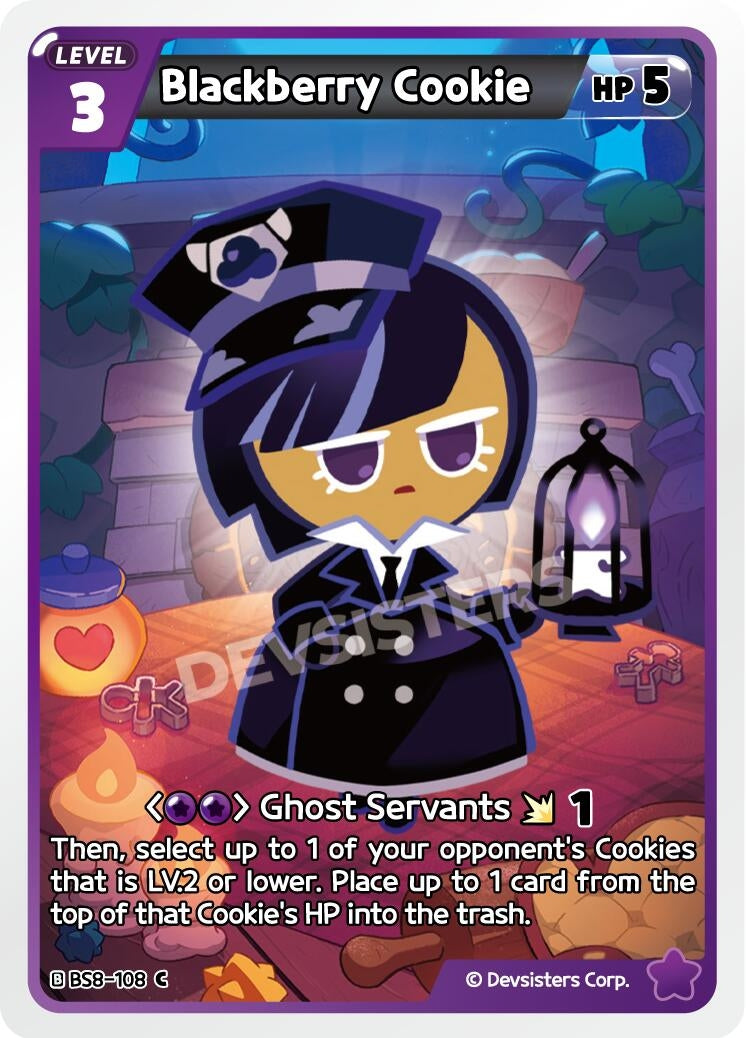 Image for Blackberry Cookie (BS8-108) [A Game of Truth and Deceit] - CookieRun: Braverse TCG