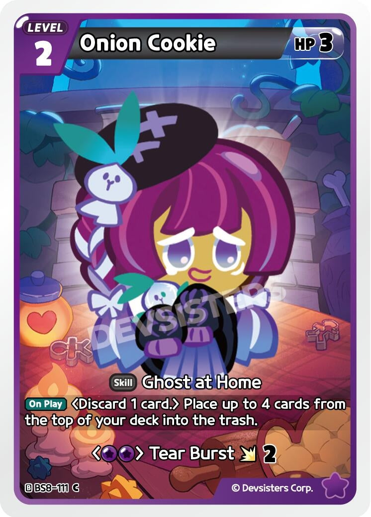Image for Onion Cookie (BS8-111) [A Game of Truth and Deceit] - CookieRun: Braverse TCG