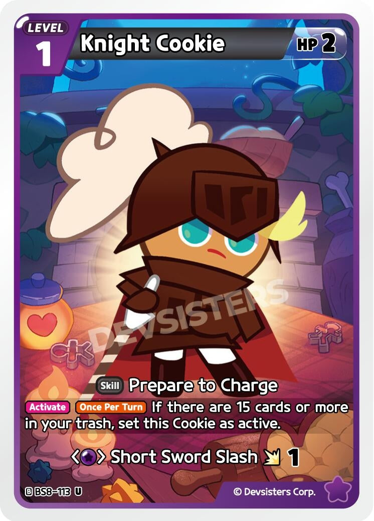 Image for Knight Cookie (BS8-113) [A Game of Truth and Deceit] - CookieRun: Braverse TCG
