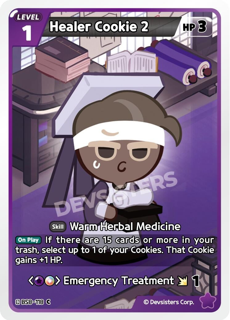 Image for Healer Cookie 2 (BS8-118) [A Game of Truth and Deceit] - CookieRun: Braverse TCG