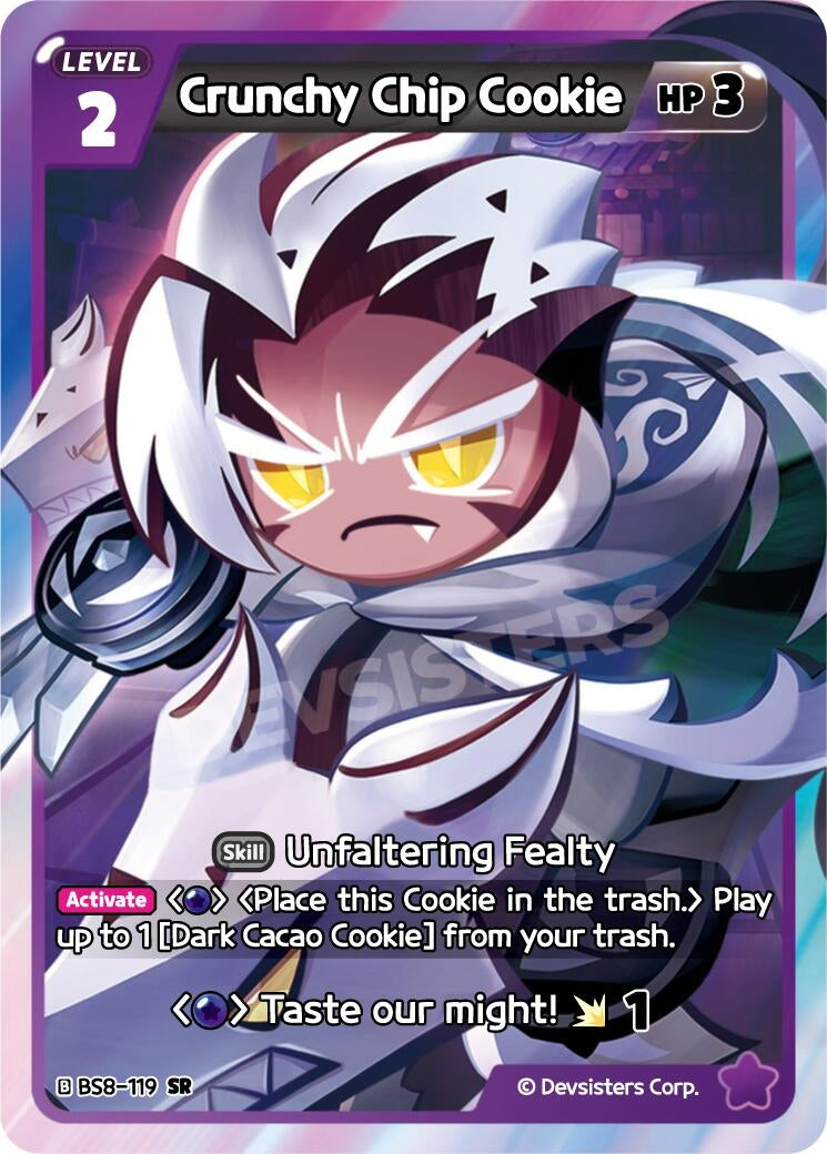 Image for Crunchy Chip Cookie (BS8-119) [A Game of Truth and Deceit] - CookieRun: Braverse TCG