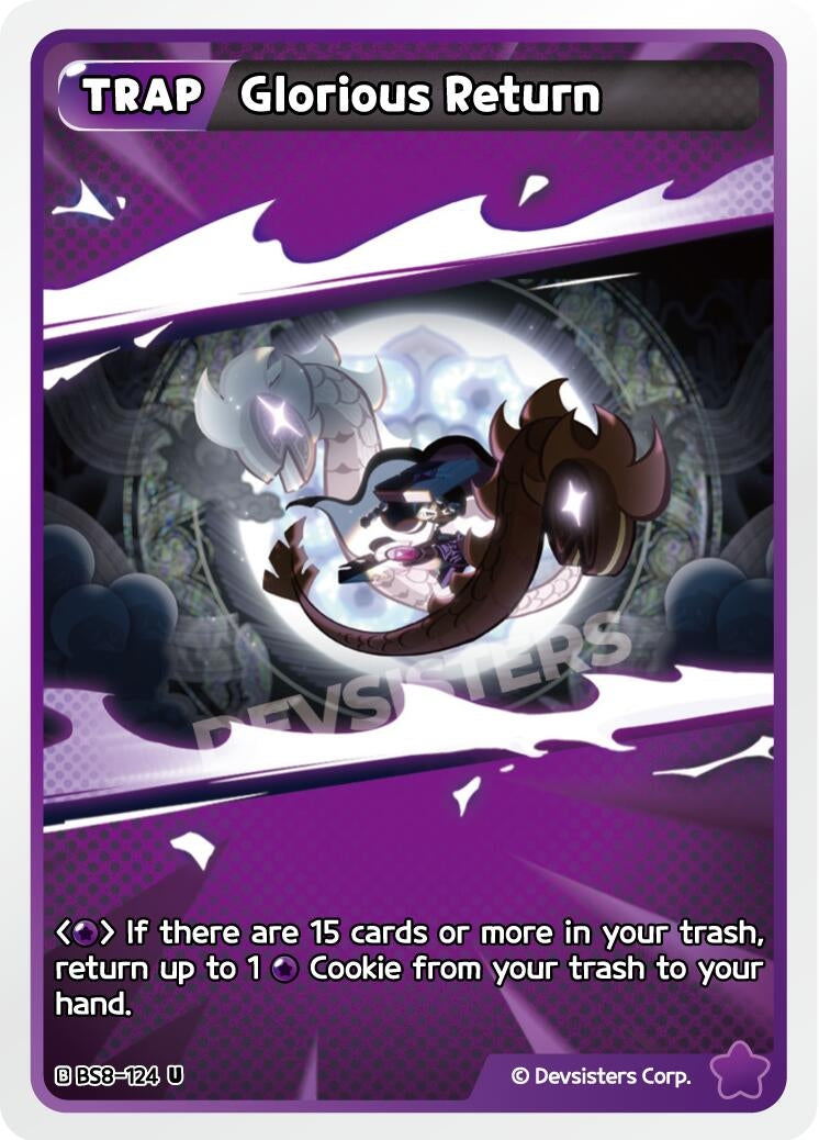 Image for Glorious Return (BS8-124) [A Game of Truth and Deceit] - CookieRun: Braverse TCG