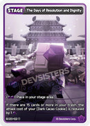 Image for The Days of Resolution and Dignity (BS8-125) [A Game of Truth and Deceit] - CookieRun: Braverse TCG