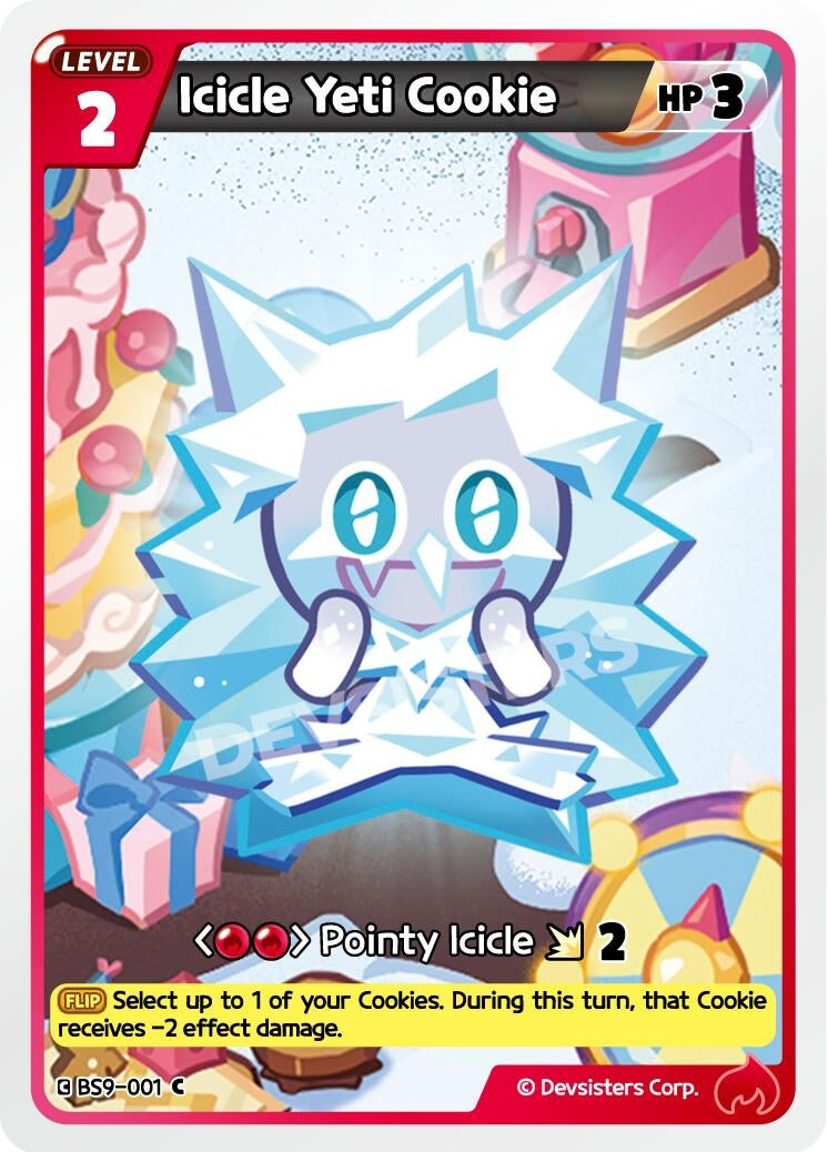 Image for Icicle Yeti Cookie (Ver. 1) (BS9-001) [A Game of Truth and Deceit] - CookieRun: Braverse TCG