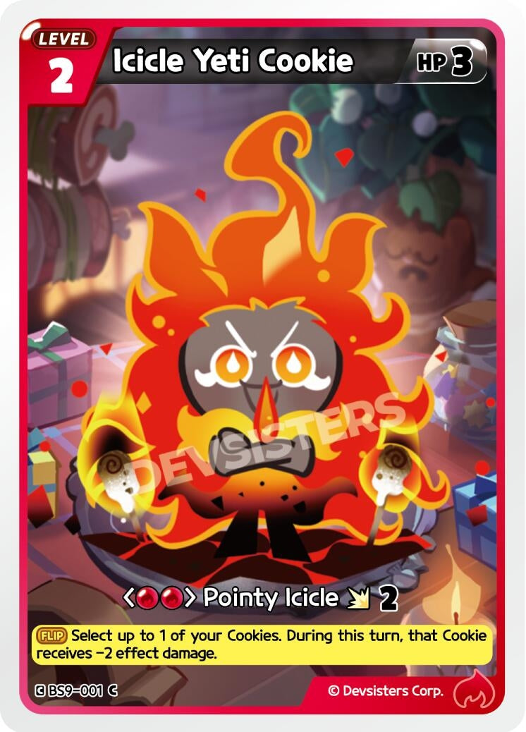 Image for Icicle Yeti Cookie (Ver. 3) (BS9-001) [A Game of Truth and Deceit] - CookieRun: Braverse TCG