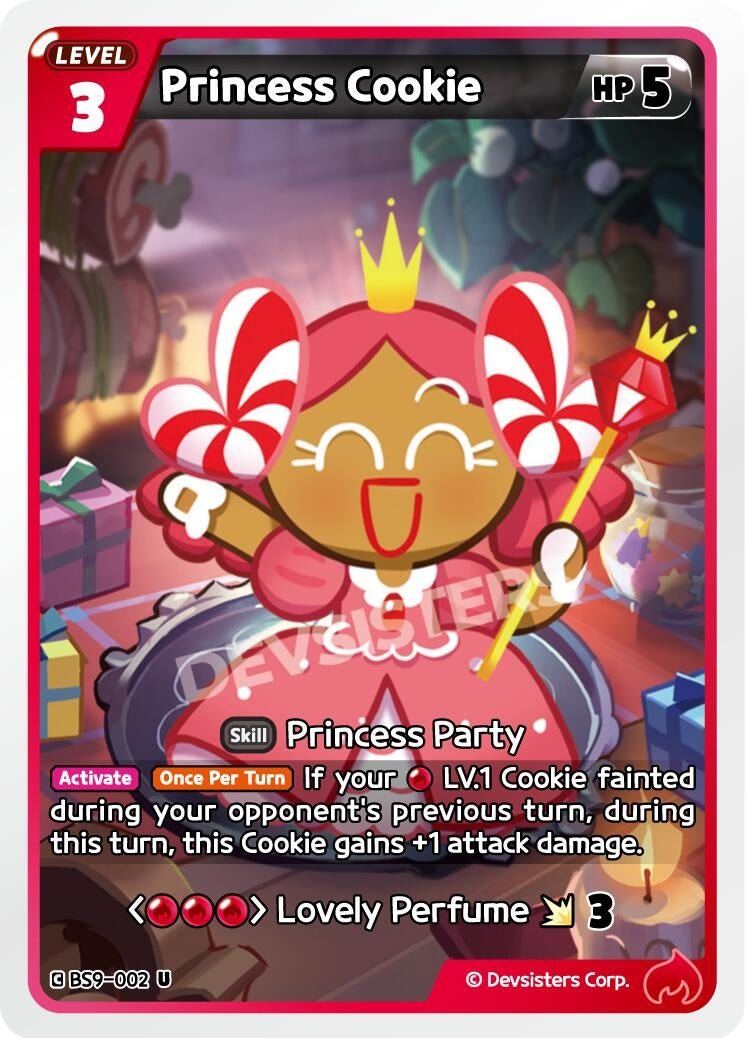Image for Princess Cookie (Ver. 1) (BS9-002) [A Game of Truth and Deceit] - CookieRun: Braverse TCG