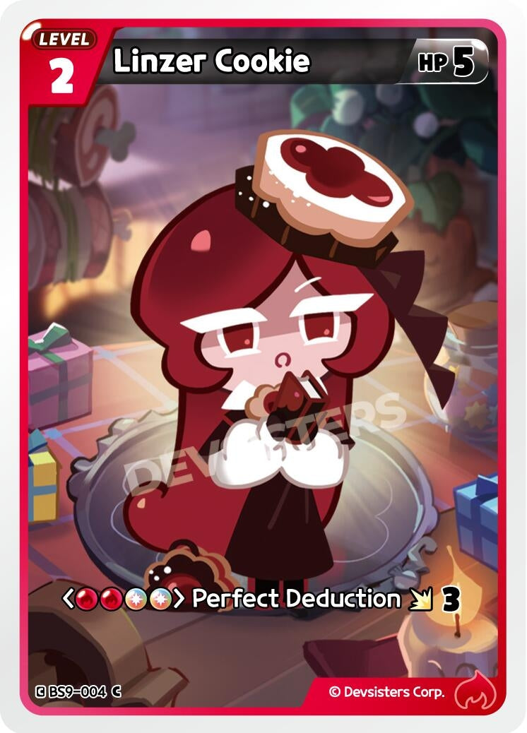 Image for Linzer Cookie (Ver. 1) (BS9-004) [A Game of Truth and Deceit] - CookieRun: Braverse TCG