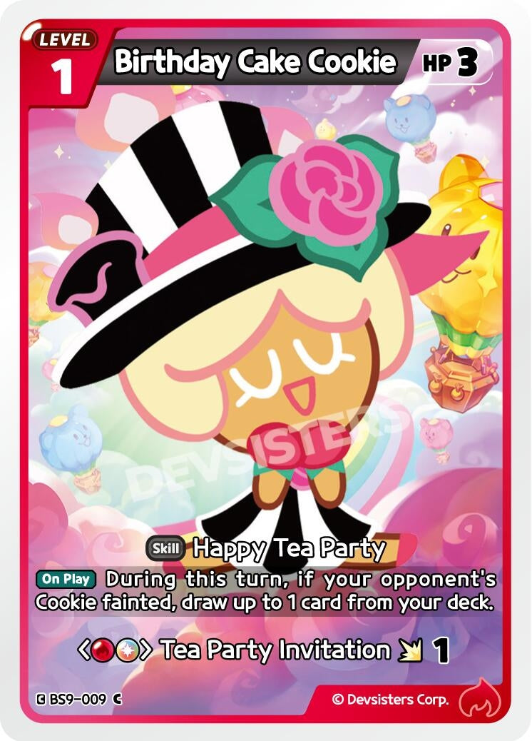 Image for Birthday Cake Cookie (BS9-009) [A Game of Truth and Deceit] - CookieRun: Braverse TCG