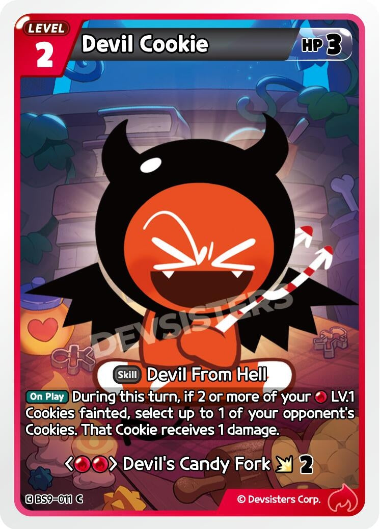 Image for Devil Cookie (BS9-011) [A Game of Truth and Deceit] - CookieRun: Braverse TCG