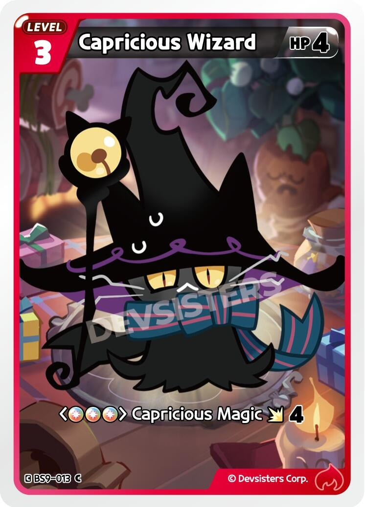 Image for Capricious Wizard (BS9-013) [A Game of Truth and Deceit] - CookieRun: Braverse TCG