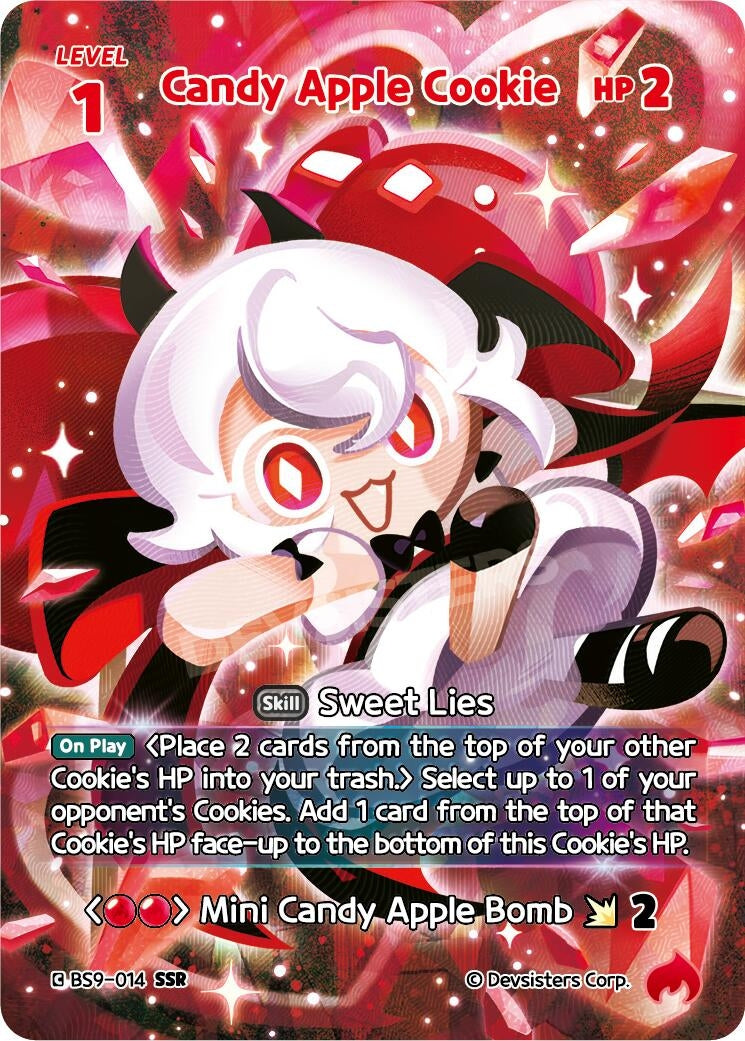 Image for Candy Apple Cookie (SSR) (BS9-014) [A Game of Truth and Deceit] - CookieRun: Braverse TCG