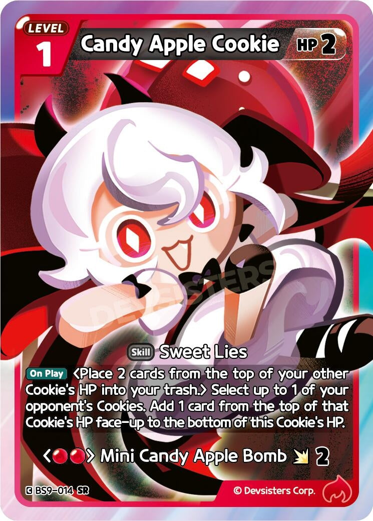 Image for Candy Apple Cookie (BS9-014) [A Game of Truth and Deceit] - CookieRun: Braverse TCG