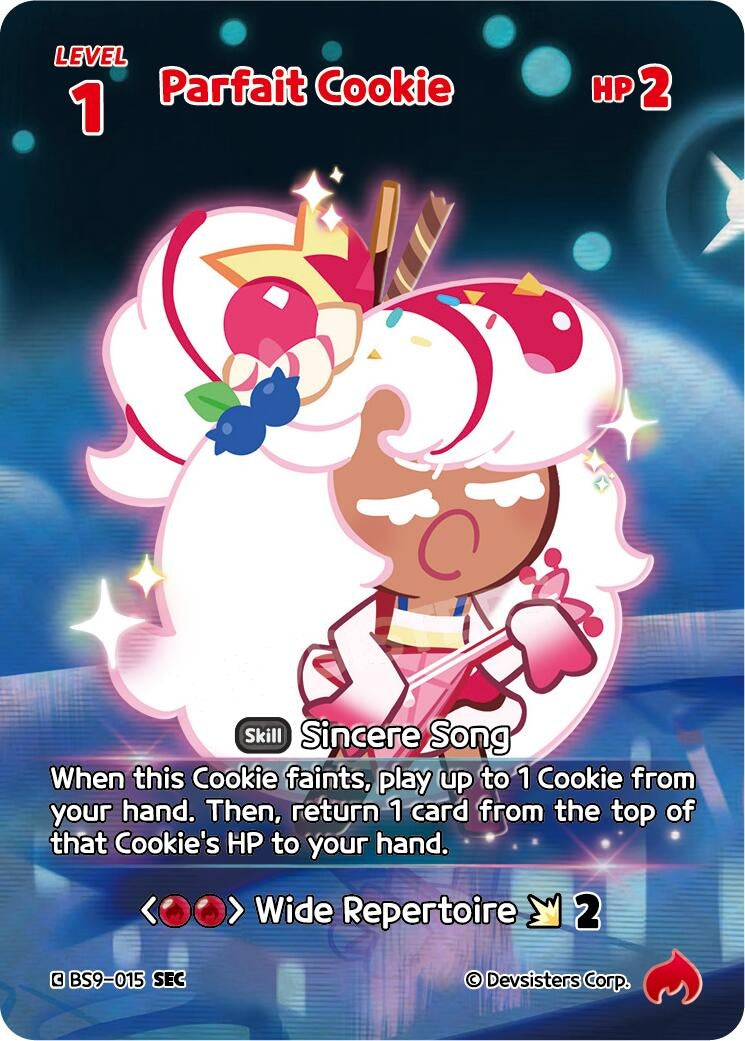 Image for Parfait Cookie (SEC) (BS9-015) [A Game of Truth and Deceit] - CookieRun: Braverse TCG