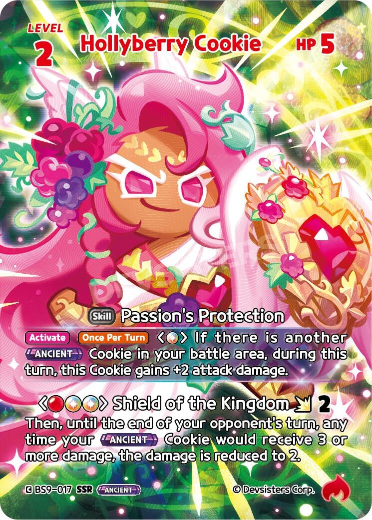 Image for Hollyberry Cookie (SSR) (BS9-017) [A Game of Truth and Deceit] - CookieRun: Braverse TCG