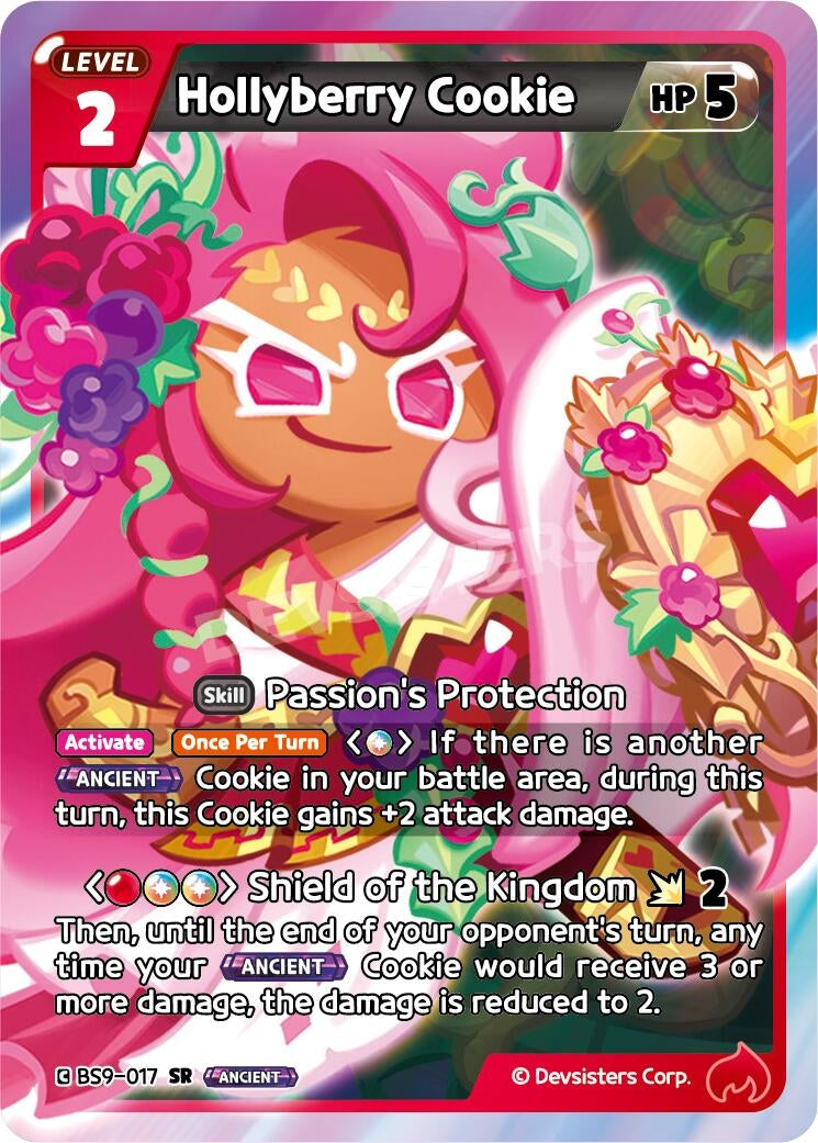 Image for Hollyberry Cookie (BS9-017) [A Game of Truth and Deceit] - CookieRun: Braverse TCG