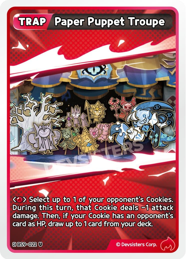 Image for Paper Puppet Troupe (BS9-022) [A Game of Truth and Deceit] - CookieRun: Braverse TCG