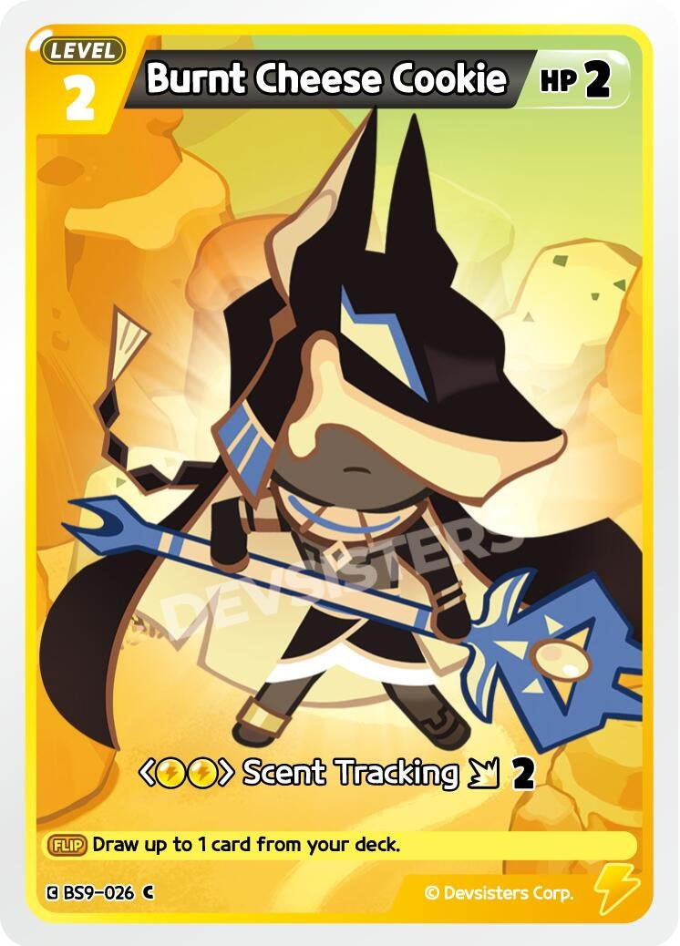 Image for Burnt Cheese Cookie (Ver. 1) (BS9-026) [A Game of Truth and Deceit] - CookieRun: Braverse TCG