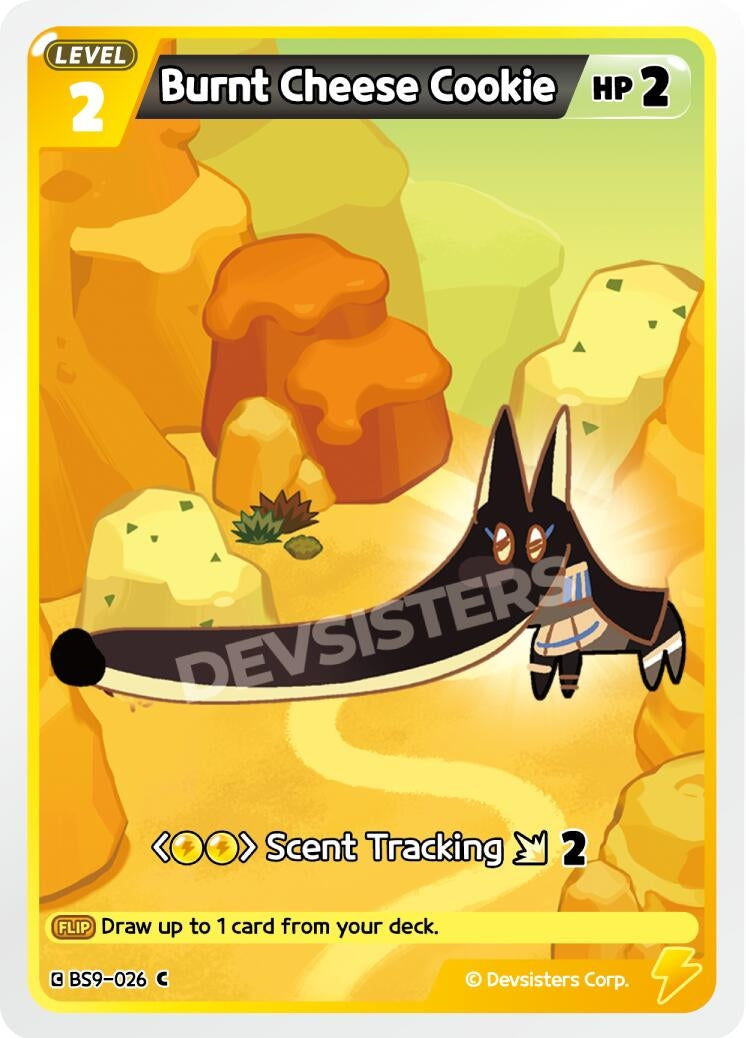 Image for Burnt Cheese Cookie (Ver. 2) (BS9-026) [A Game of Truth and Deceit] - CookieRun: Braverse TCG