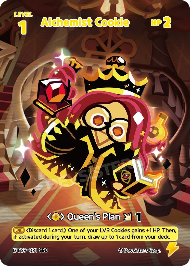 Image for Alchemist Cookie (SEC) (BS9-031) [A Game of Truth and Deceit] - CookieRun: Braverse TCG
