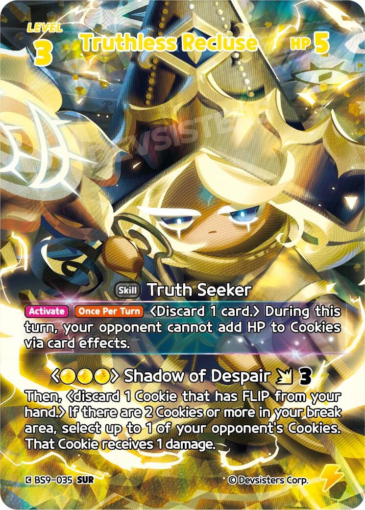 Image for Truthless Recluse (SUR) (BS9-035) [A Game of Truth and Deceit] - CookieRun: Braverse TCG