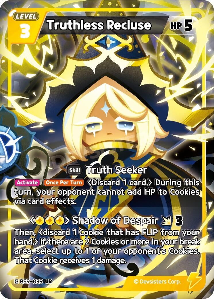 Image for Truthless Recluse (BS9-035) [A Game of Truth and Deceit] - CookieRun: Braverse TCG