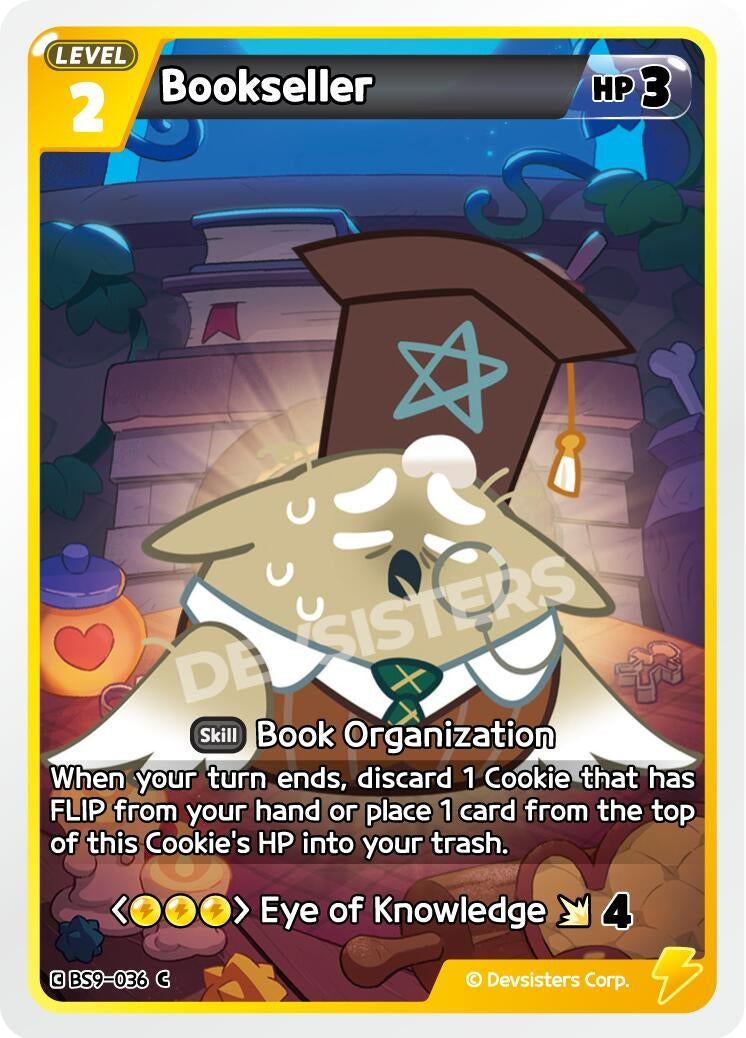 Image for Bookseller (BS9-036) [A Game of Truth and Deceit] - CookieRun: Braverse TCG