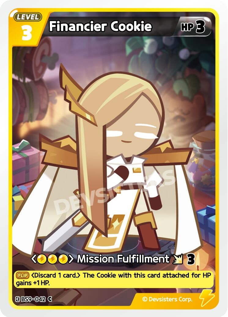 Image for Financier Cookie (BS9-042) [A Game of Truth and Deceit] - CookieRun: Braverse TCG