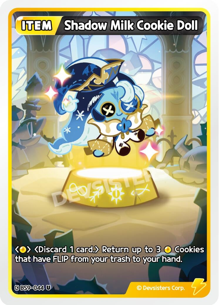 Image for Shadow Milk Cookie Doll (BS9-044) [A Game of Truth and Deceit] - CookieRun: Braverse TCG