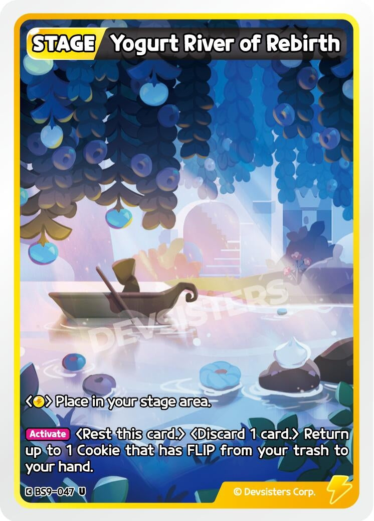 Image for Yogurt River of Rebirth (BS9-047) [A Game of Truth and Deceit] - CookieRun: Braverse TCG