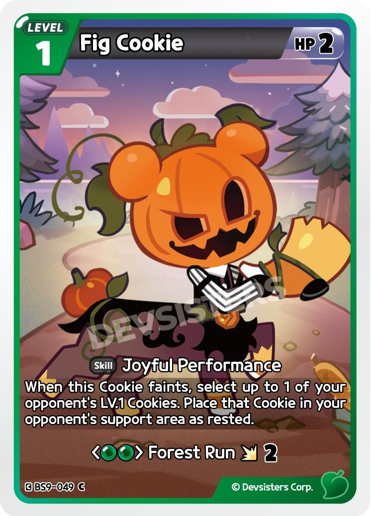 Image for Fig Cookie (Ver. 1) (BS9-049) [A Game of Truth and Deceit] - CookieRun: Braverse TCG