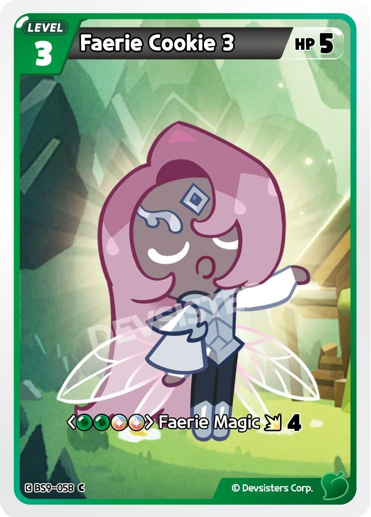 Image for Faerie Cookie 3 (BS9-058) [A Game of Truth and Deceit] - CookieRun: Braverse TCG